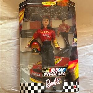 Barbie NASCAR Official #94 Doll - Red and Black